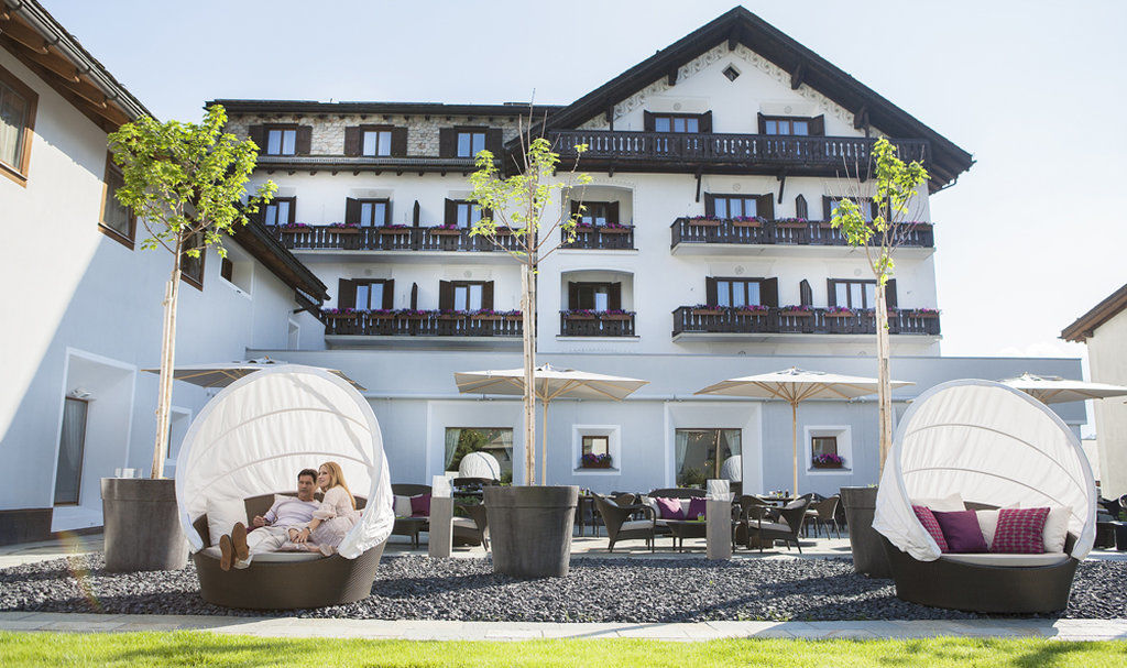 Hotel Giardino Mountain Sankt Moritz Esterno foto