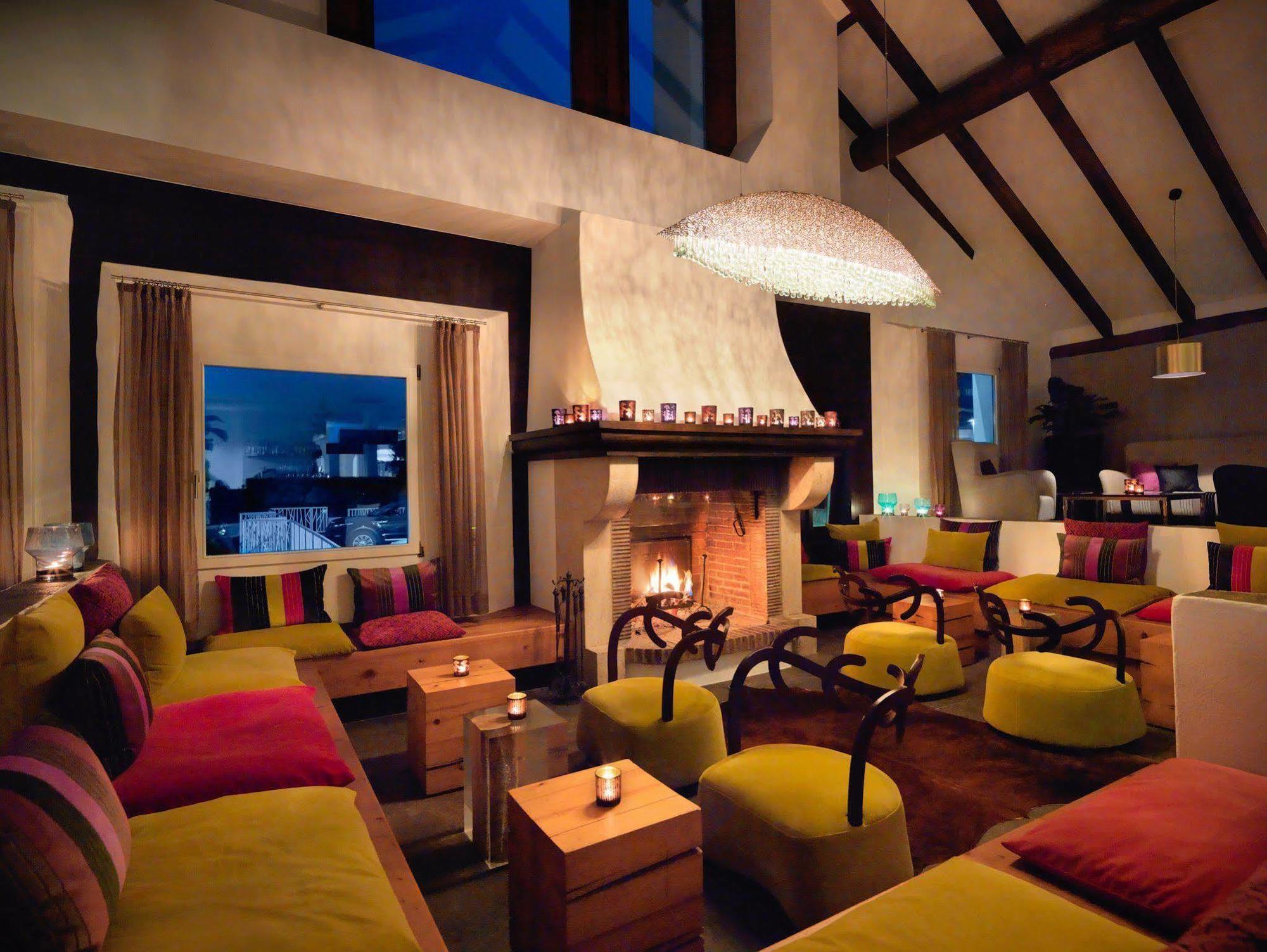 Hotel Giardino Mountain Sankt Moritz Esterno foto